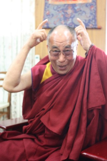adam's pic of dalai lama