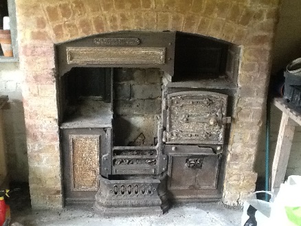 oven in farmhouse