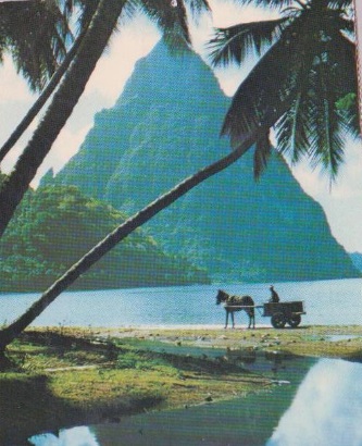 Soufrière and volcano