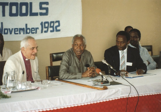 trevor huddlestone and julius nyerere